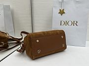 Dior Lady Light Brown Cannage handbag 25x17x14cm - 3