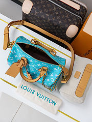 Louis Vuitton Speedy P9 Bandoulière 25 Turquoise 25x15x15cm - 2