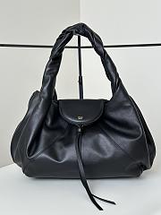 Fendi Spy Black leather bag 48x22x20cm - 1