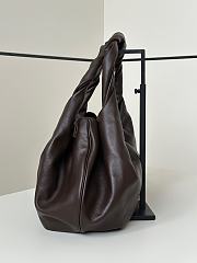 Fendi Spy dark brown leather bag 48x22x20cm - 2