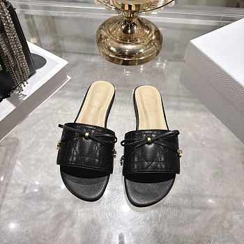 Dior Black Slides