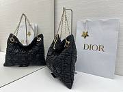 Dior Soft Shopping Shoulder Bag black cannage 38x28.5cm - 2