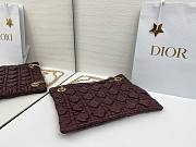 Dior Soft Shopping Shoulder Bag burgundy cannage 38x28.5cm - 3