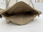 Dior Soft Shopping Shoulder Bag beige cannage 38x28.5cm - 4