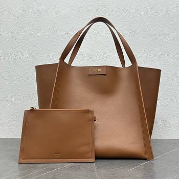 Celine Medium Cube Bag Brown 36x35.5x34cm