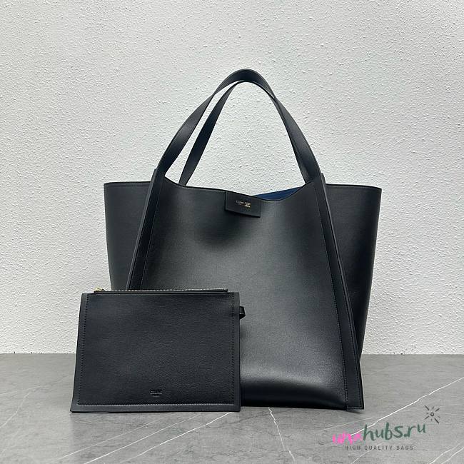 Celine Medium Cube Bag Black 36x35.5x34cm - 1
