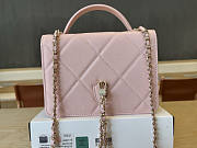 Chanel 25k woc pink Caviar 19.2x12x3.5cm - 2