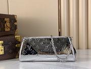 Louis Vuitton Pochette Eva Silver 27x11x5cm - 1