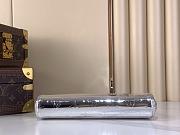 Louis Vuitton Pochette Eva Silver 27x11x5cm - 4