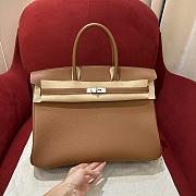 Hermes Birkin 40 Brown togo Silver 40cm - 1