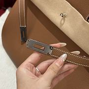 Hermes Birkin 40 Brown togo Silver 40cm - 5