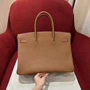 Hermes Birkin 40 Brown togo Silver 40cm - 3