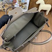 Hermes Birkin 40 Etoupe togo Silver 40cm - 4