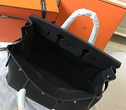 Hermes Birkin 50 Black Togo Silver  - 4