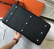 Hermes Birkin 50 Black Togo Silver  - 3