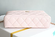 Chanel Vanity Case Handle Pink Caviar 19.5x17x5cm - 5