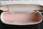 Chanel Vanity Case Handle Pink Caviar 19.5x17x5cm - 2