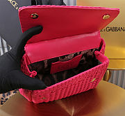 DG Small Sicily Bag Pink Fuchsia 20x16x8cm - 5