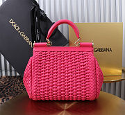 DG Small Sicily Bag Pink Fuchsia 20x16x8cm - 2
