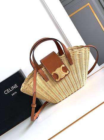 Celine Teen Couffin in Wicker 32x14x7cm
