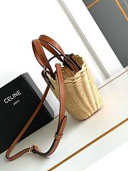 Celine Teen Couffin in Wicker 32x14x7cm - 5