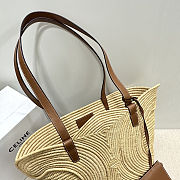 Celine Panier Medium Raffia 47x30.5x15cm - 3