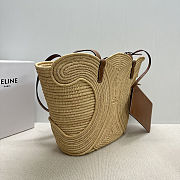 Celine Panier Medium Raffia 47x30.5x15cm - 2