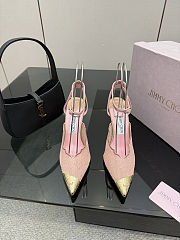 Jimmy Choo Faiz 100 Rose Lace Pumps - 3
