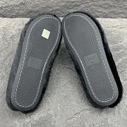 Marni Fussbet Sabot black calf-hair slippers - 2