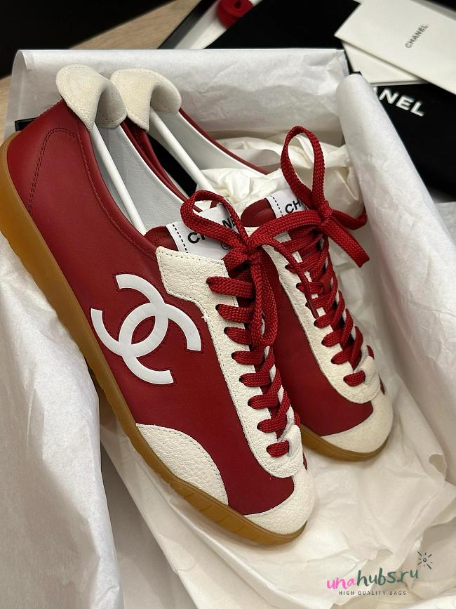Chanel Red Sneaker 02 - 1
