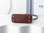 Celine Teen Nino Burgundy 20x13x8CM - Unahubs - 3