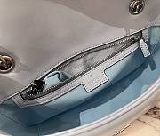 Gucci Marmont Light Blue 26x15x7cm - Unahubs - 5