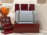 Gucci Marmont Light Blue 26x15x7cm - Unahubs - 3