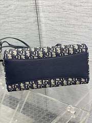 Dior Shopping Bag Blue 27x19x13.5cm - Unahubs - 5