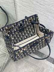 Dior Shopping Bag Blue 27x19x13.5cm - Unahubs - 3