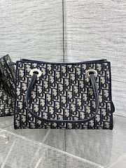Dior Shopping Bag Blue 27x19x13.5cm - Unahubs - 2