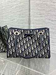 Dior Shopping Bag Blue 27x19x13.5cm - Unahubs - 1