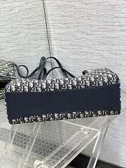 Dior Medium Shopping Bag Blue 37x29x14cm - Unahubs - 3
