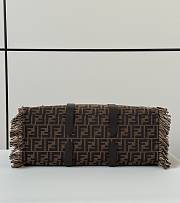 Fendi Summer Tote Brown fabric bag 37x29x16cm - Unahubs - 2