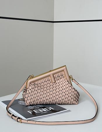 Fendi First Small pink 24x9x18cm - Unahubs