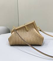 Fendi First Small beige 24x9x18cm - Unahubs - 1