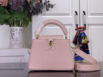 Louis Vuitton Mini Capucines Pink 21x13.6x8cm - Unahubs