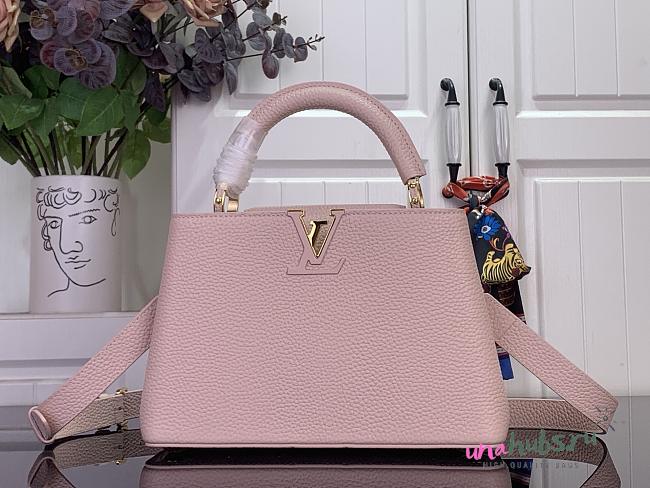 Louis Vuitton Capucines BB Pink 27x17.3x9cm - Unahubs - 1