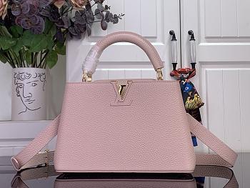 Louis Vuitton Capucines BB Pink 27x17.3x9cm - Unahubs