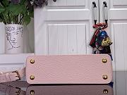 Louis Vuitton Capucines BB Pink 27x17.3x9cm - Unahubs - 2