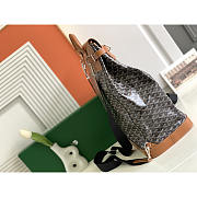 Goyard Cisalpin MM Backpack In Black & Tan 48x22x36cm - Unahubs - 2
