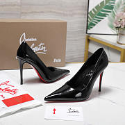 Christian Louboutin Miss Z 80 mm Pumps Patent Black - Unahubs - 2