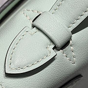 Hermes Kelly Pochette Swift Green 22cm - Unahubs - 3