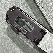 Hermes Kelly Pochette Swift Green 22cm - Unahubs - 2