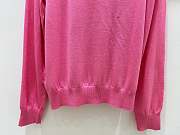 Miu Miu argyle intarsia-knit half-zip sweater - 3